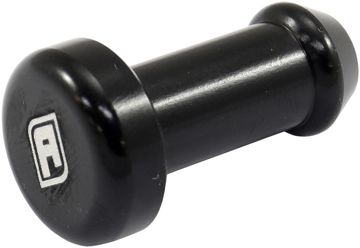 AF64-5206BLK - BLOCK OFF PLUG 1/4" 6mm BLACK FOR RUBBER HOSE HEATER FUEL