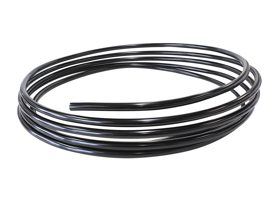 AF66-2998BLK - 1/4" ALLOY HARD LINE (6.35mm) BLACK ANODISED E85 25ft 7.5M