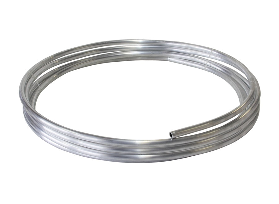 AF66-3000 - 3/8" ALLOY HARD LINE (9.5mm) NATURAL FINISH (RAW) 25ft 7.5M