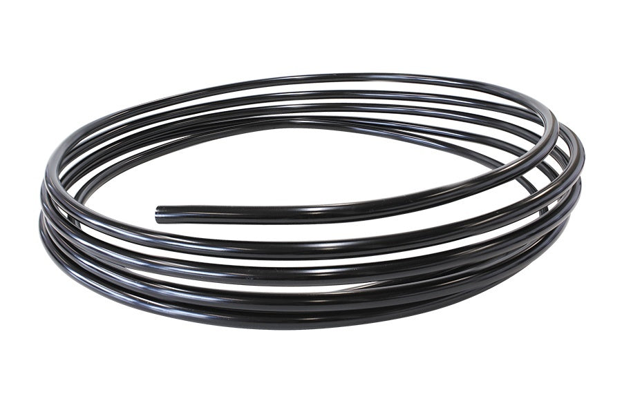 AF66-3001BLK - 1/2" ALLOY HARD LINE (12.7mm) BLACK ANODISED E85 25ft 7.5M