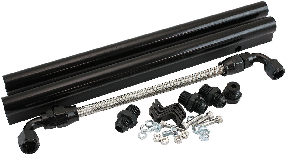 AF6999-2000 - SBF EFI FUEL RAIL KIT INTAKE MANIFOLD AIR GAP WINDSOR