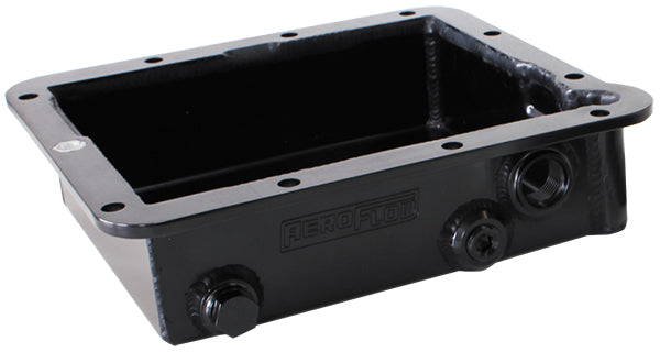 AF72-3000BLK - 3" Deep Fabricated Transmission Pan Black Finish. Suit Ford C4