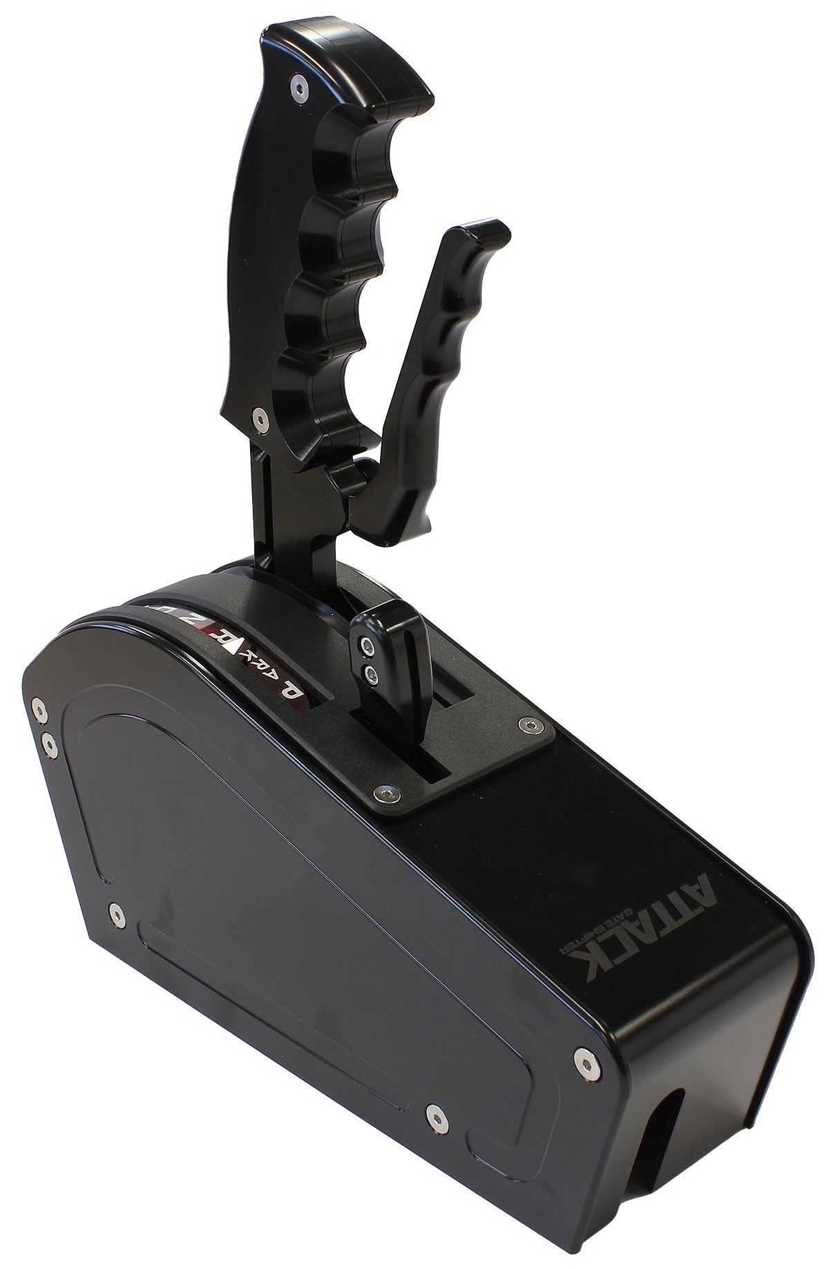 AF72-9022BLK - ATTACK 3 SPEED GATE SHIFTER REVERSE PATTERN BLACK BANG