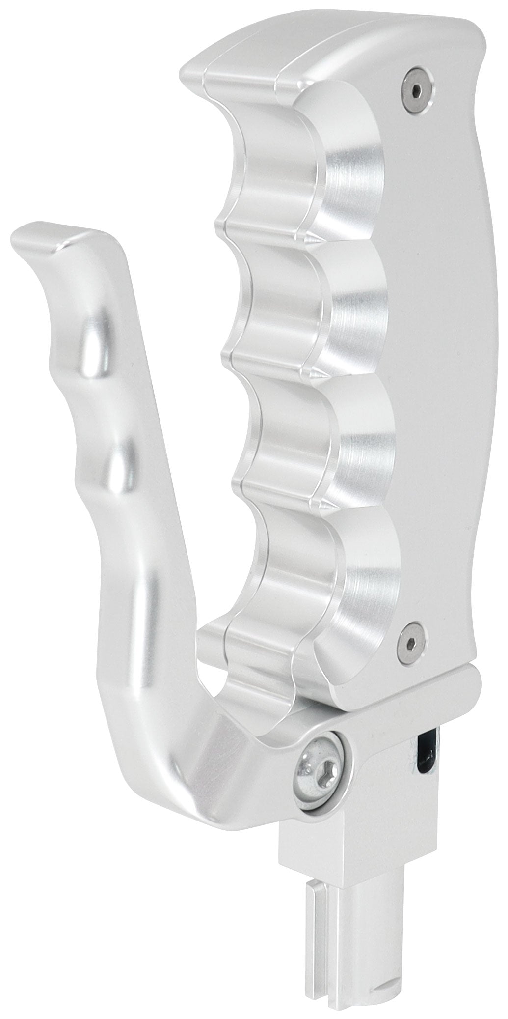 AF72-9106 - FORD ZF ATTACK OEM BILLET SHIFTER HANDLE FALCON BF FG SILVER Aeroflow - AF 72-9106