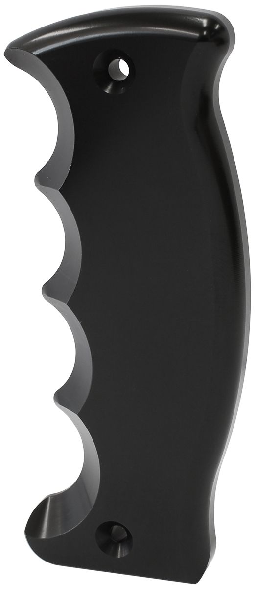 AF72-9910BLK - Bare Pistol Grip Passenger Side Plate Black Finish