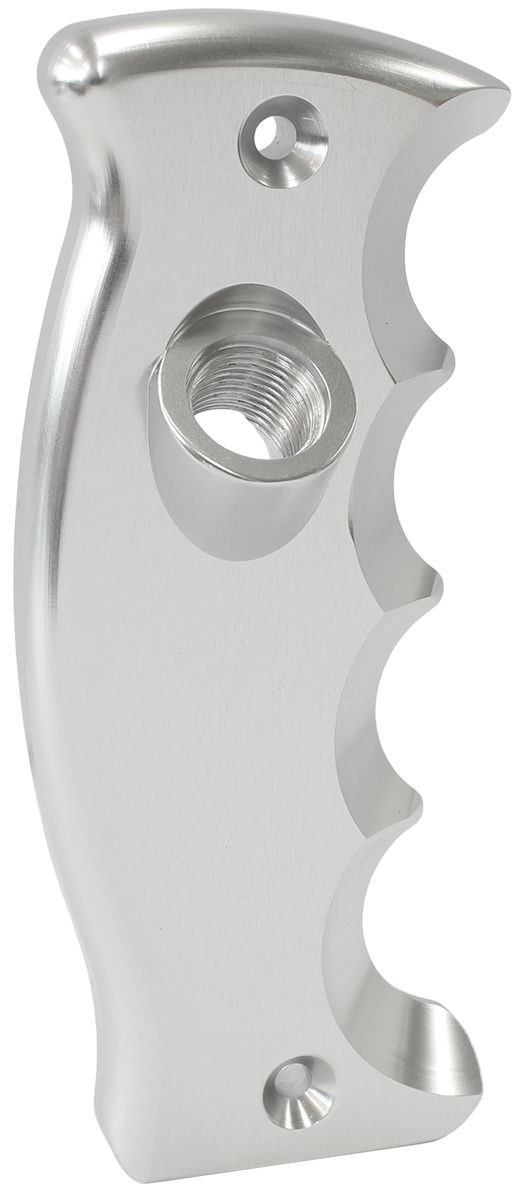AF72-9913 - Pistol Grip Drivers Side Button Plate Silver Finish