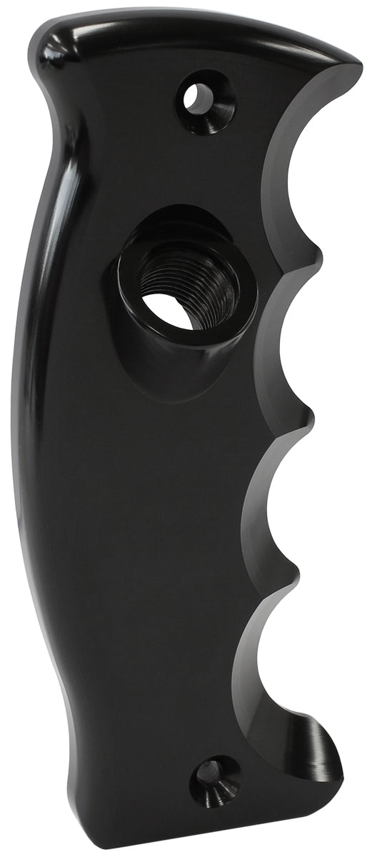 AF72-9913BLK - BUTTON PISTOL GRIP SIDE PLATE DRIVERS SIDE HANDLE BLACK