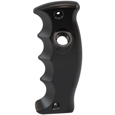 AF72-9917BLK - Pistol Grip Passengers Side Single Button Plate, Black Suit Pistol and Attack Bang Shift Shifters