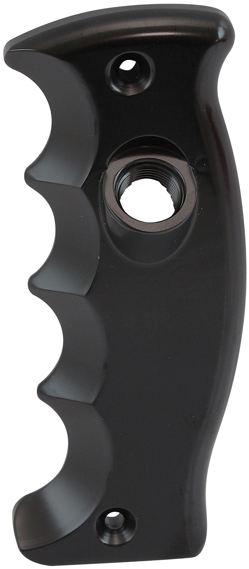 AF72-9917BLK - BUTTON PISTOL GRIP SIDE PLATE PASSENGERS SIDE HANDLE BLACK