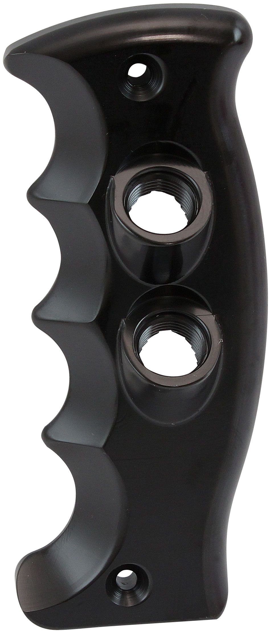 AF72-9927BLK - Pistol Grip PassengersSide Dual Button Plate, Black Suit Pistol and Attack Bang Shift Shifters