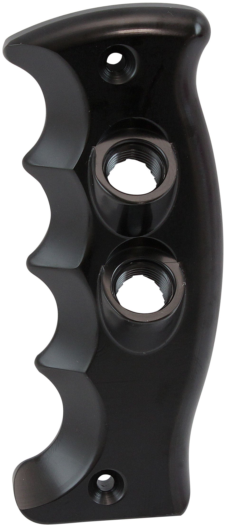 AF72-9927BLK - DUAL BUTTON PISTOL GRIP SIDE PLATE PASSENGER HANDLE BLACK