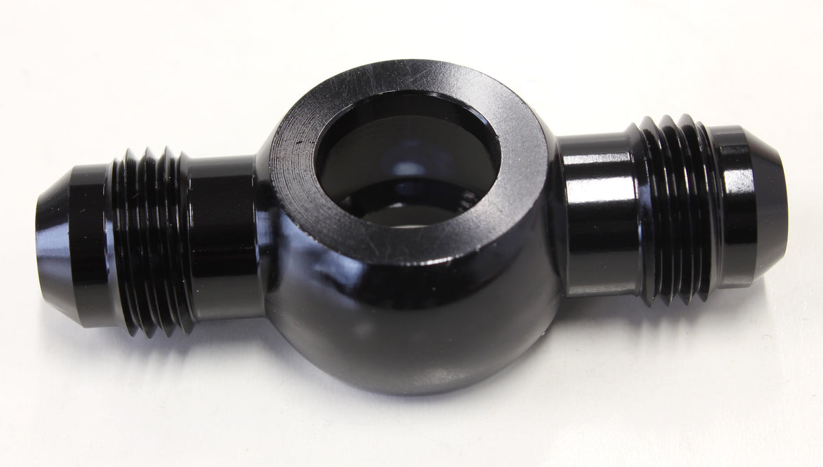 AF721-06-06BLK - Banjo 1/2" to Dual -6AN