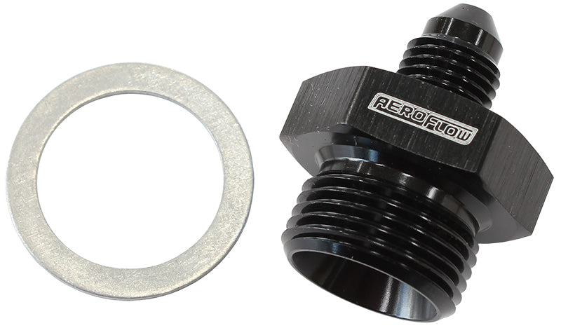 AF740-03BLK - 11/16"-20 washer seal to -3AN suits wilwood master cylinders