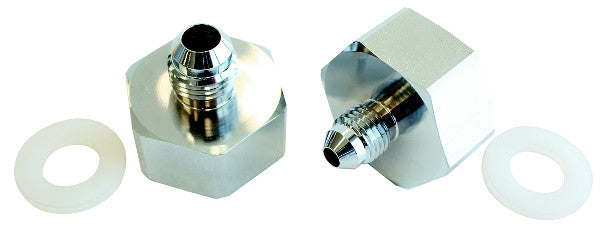 AF759-06 - NITROUS BOTTLE ADAPTER -6AN STEEL FINISH DURABLE FOR ONOFF