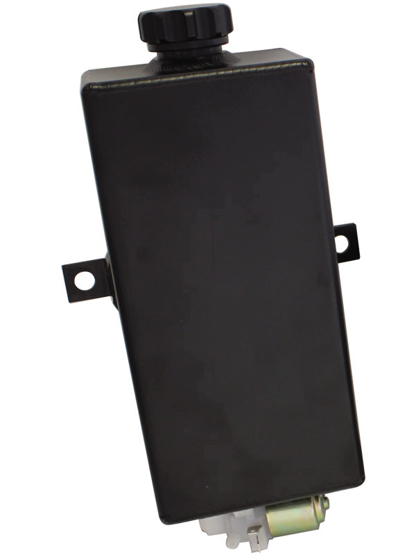 AF77-1000BLK - FABRICATED BLACK WASHER TANK WITH MOTOR-L,W,H=80X100X210MM
