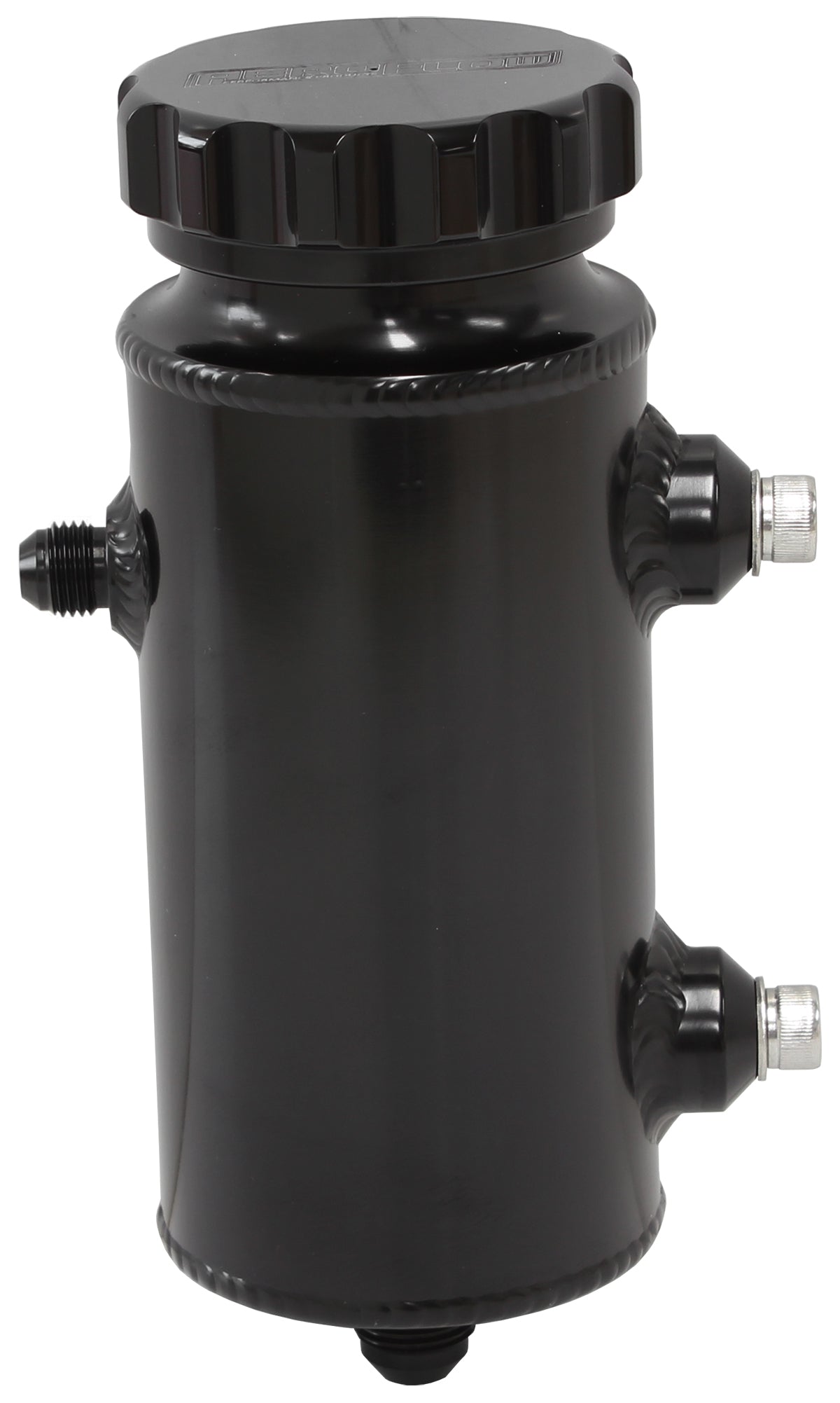 AF77-1014BLK - UNIVERSAL POWER STEER TANK 8" X 3.5" WITH -8 BLACK