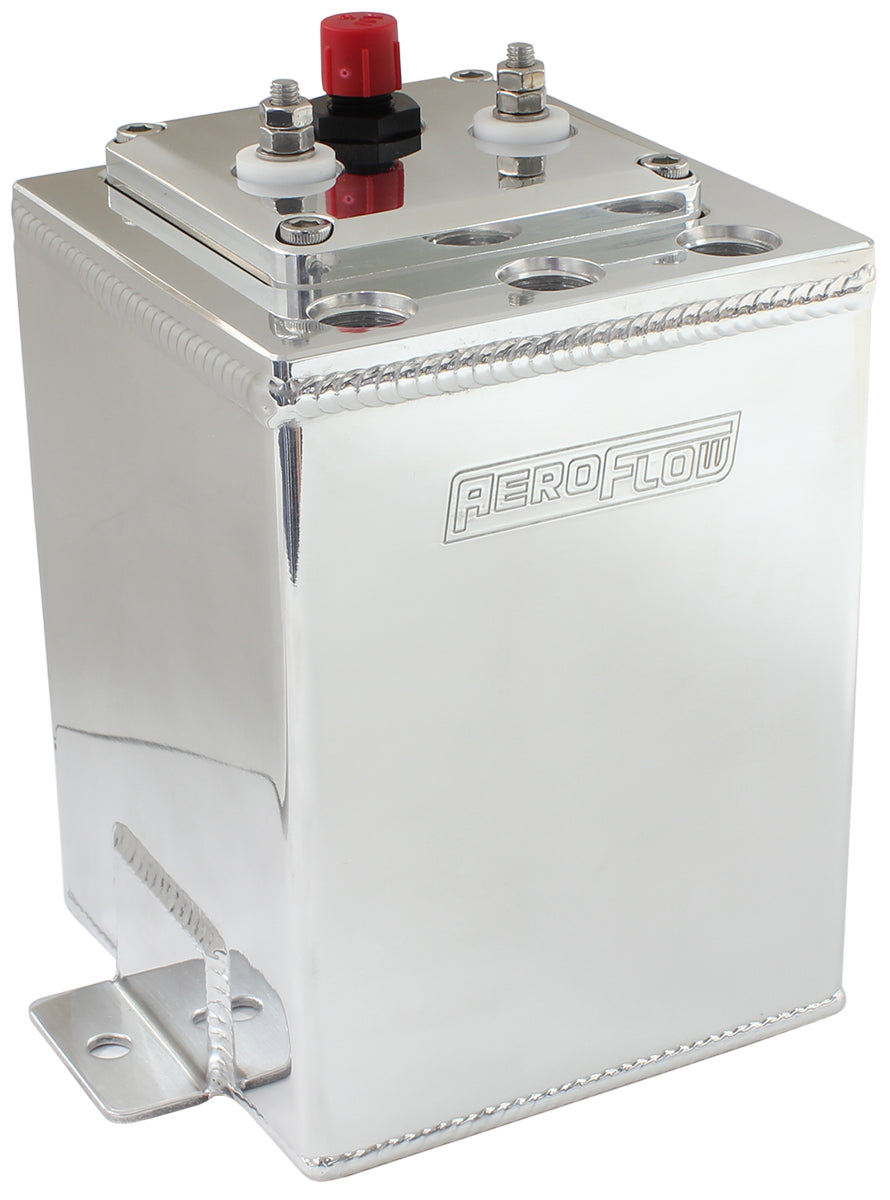 AF77-4055 - SINGLE PUMP SURGE TANK SUITS 40mm FUEL PUMPS POLISHED