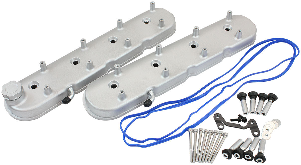 AF77-5018 - GM LS FACTORY VALVE COVERS CAST STANDARD HEIGHT NATURAL