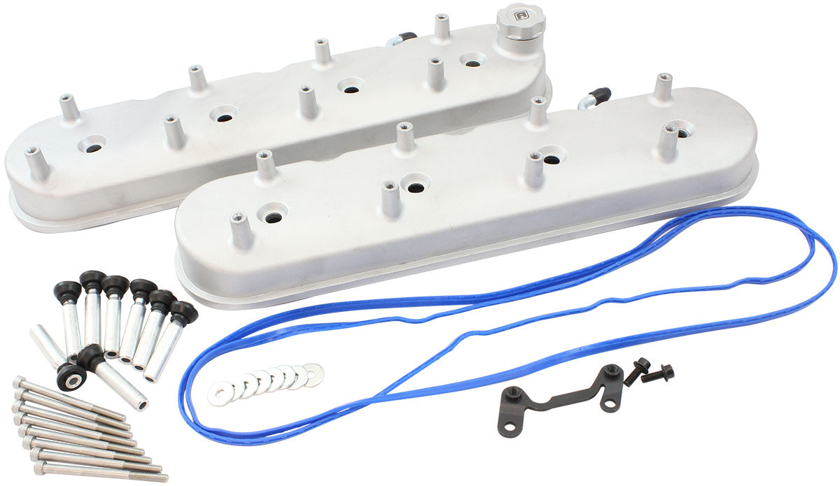AF77-5019 - GM LS FACTORY VALVE COVERS CAST TALL HEIGHT NATURAL CAST