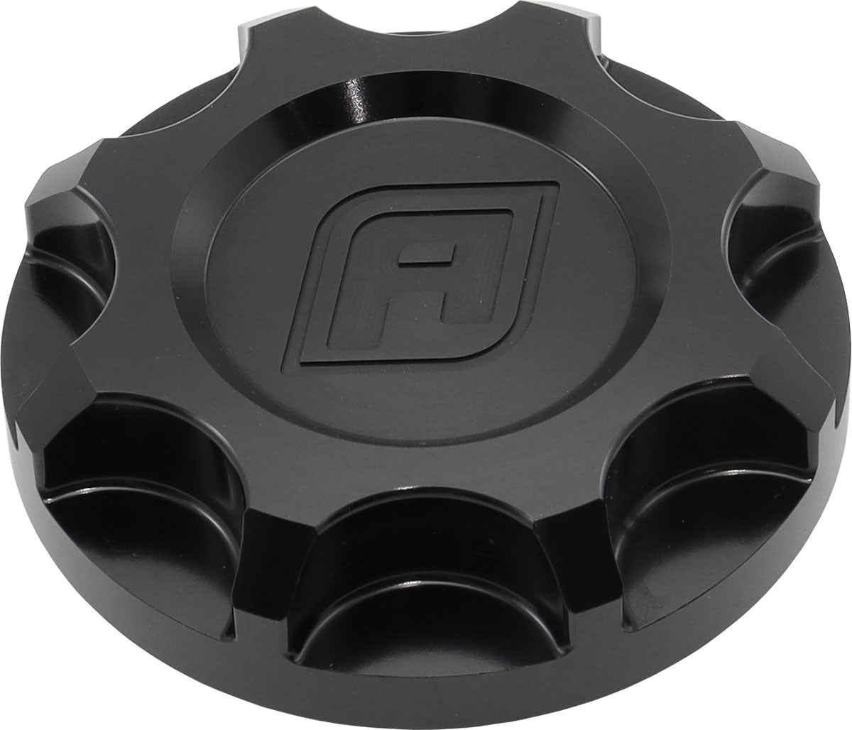 AF82-1012BLK - FORD BARRA BILLET OIL CAP FILLER PLUG BA BF FG BLACK FALCON Aeroflow AF 82-1012BLK