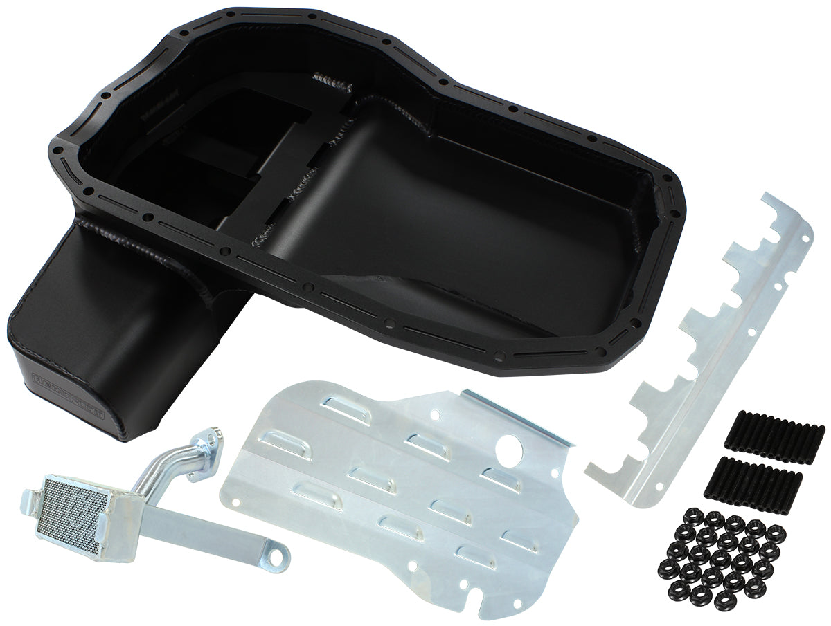 AF82-2018 - MITSUBISHI EVO OIL PAN 4G63 4-9 6.1L SUMP PICKUP BAFFLE