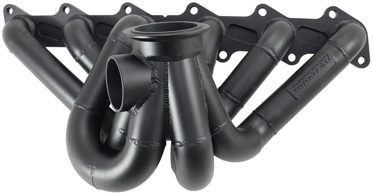 AF8227-3000 - FORD BARRA GT40 VBAND MANIFOLDTURBO HIGH MOUNT 50mm BA BF FG