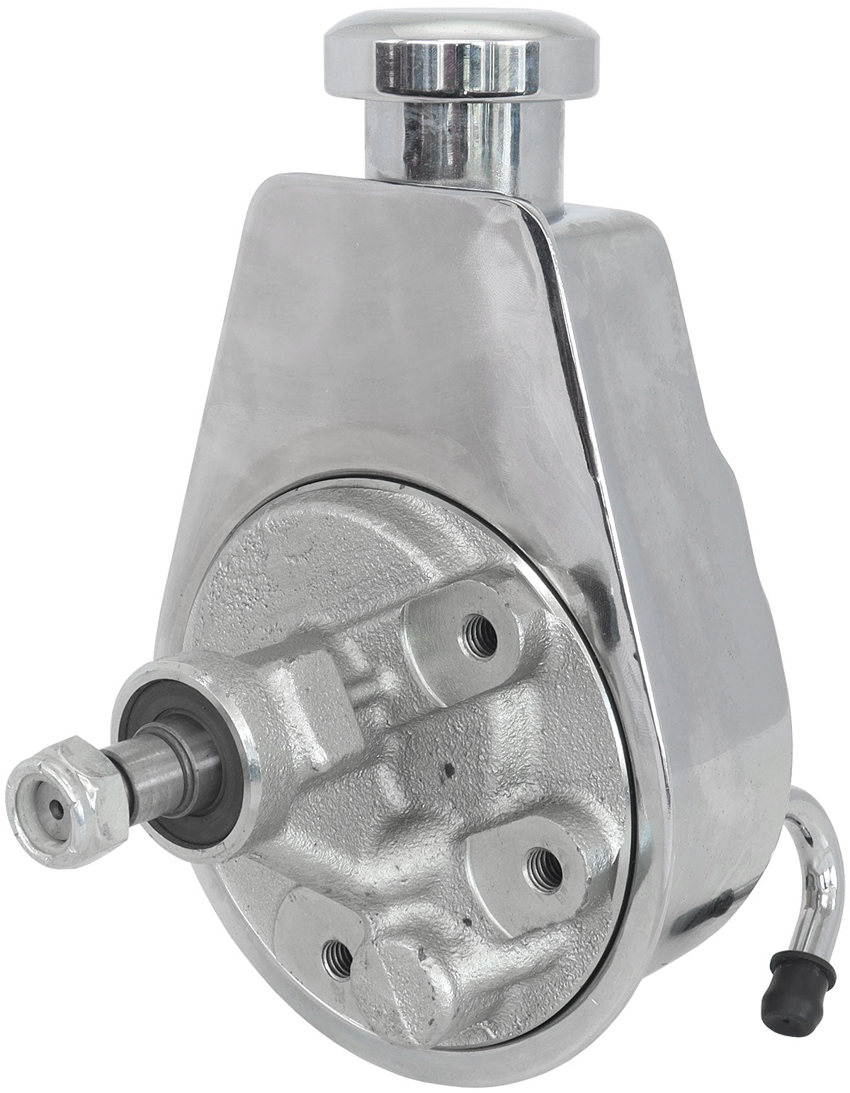 AF83-1000 - POWER STEERING SAGINAW PUMP CHROME KEYWAY SHAFT NO PULLEY