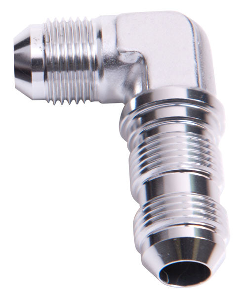 AF833-04S - 90 DEG BULKHEAD -4AN SILVER BULKHEAD NUT SEPERATE