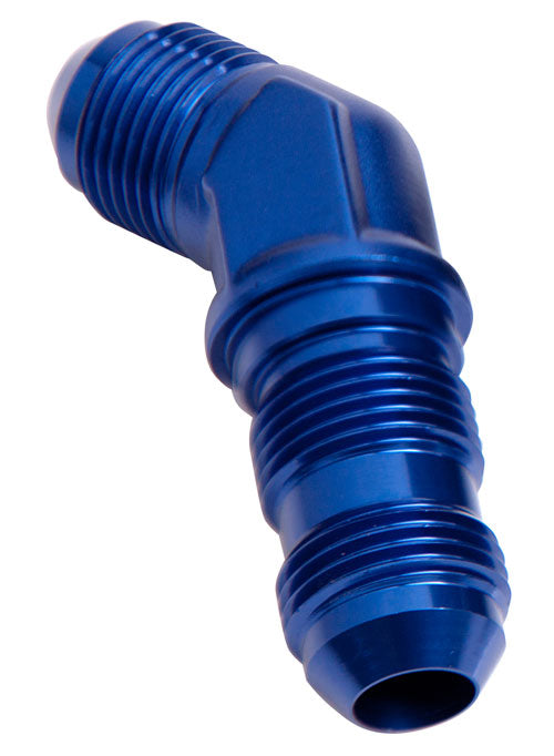AF837-03 - 45 DEG BULKHEAD -3AN BLUE BULKHEAD NUT SEPERATE