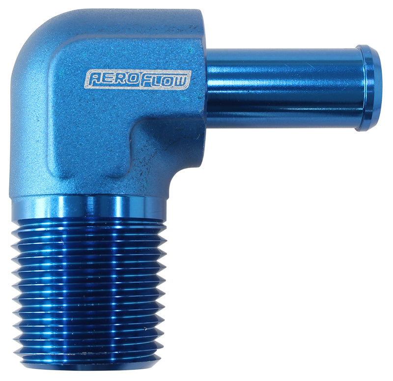 AF842-06-06AN - 90 DEG 3/8" NPT TO -6 100/450 SERIES BRAIDED HOSE AN SIZE