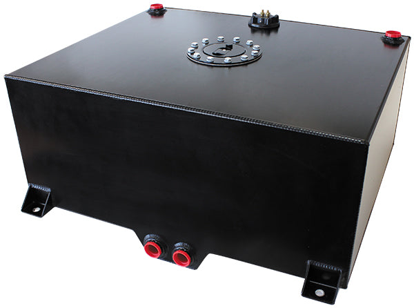 AF85-2250ASBLK - ALLOY FUEL CELL 95 LITRE 25 US GALLONS WITH CAVITY/SEND