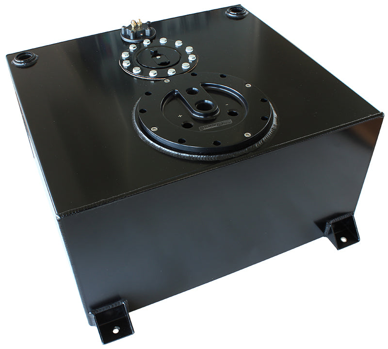 AF85-4050ASBLK - ALLOY FUEL CELL 57L 3 X PUMP 15 US GAL 60mm TRIPLE HANGER