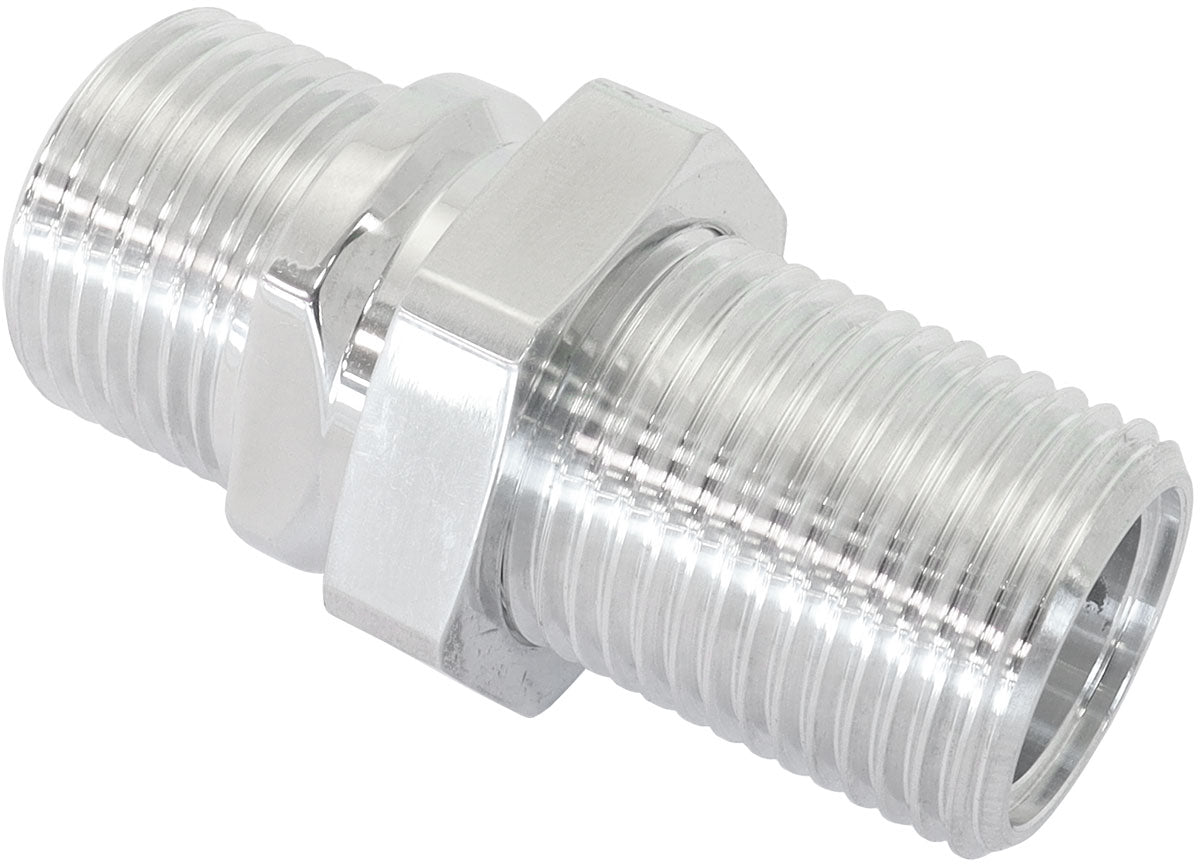 AF88-2013 - BILLET BULKHEAD INSERTS #10 ACFITTING BOTH SIDES POLISHED