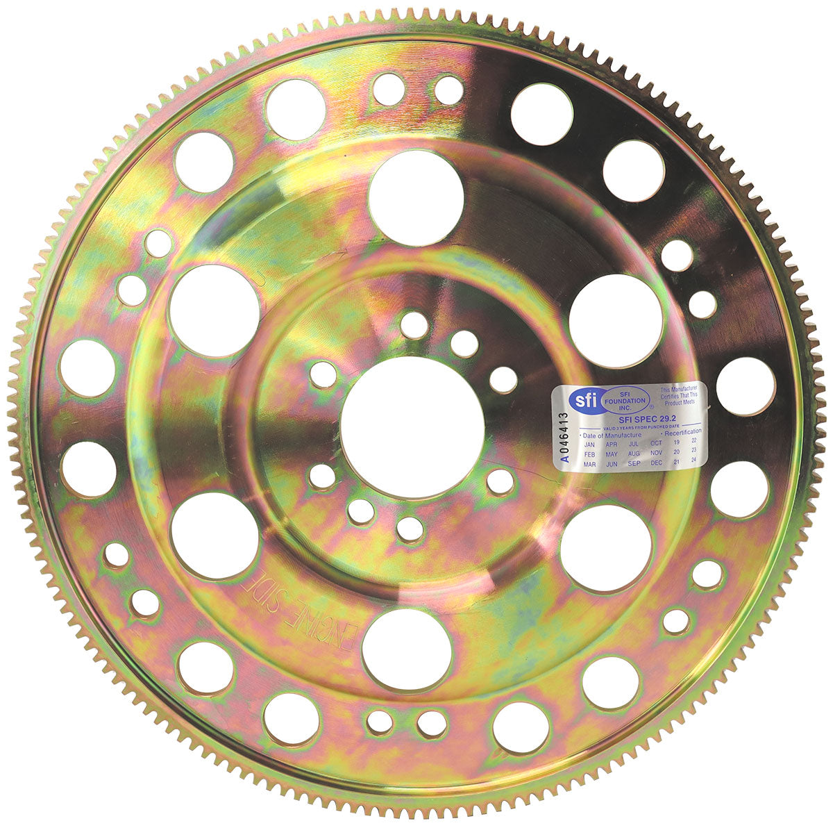 AF88-350SFI - BILLET SB CHEV 168T INT BAL FLEXPLATE NEUTRAL RACE SBC SBC Aeroflow - AF 88-350SFI
