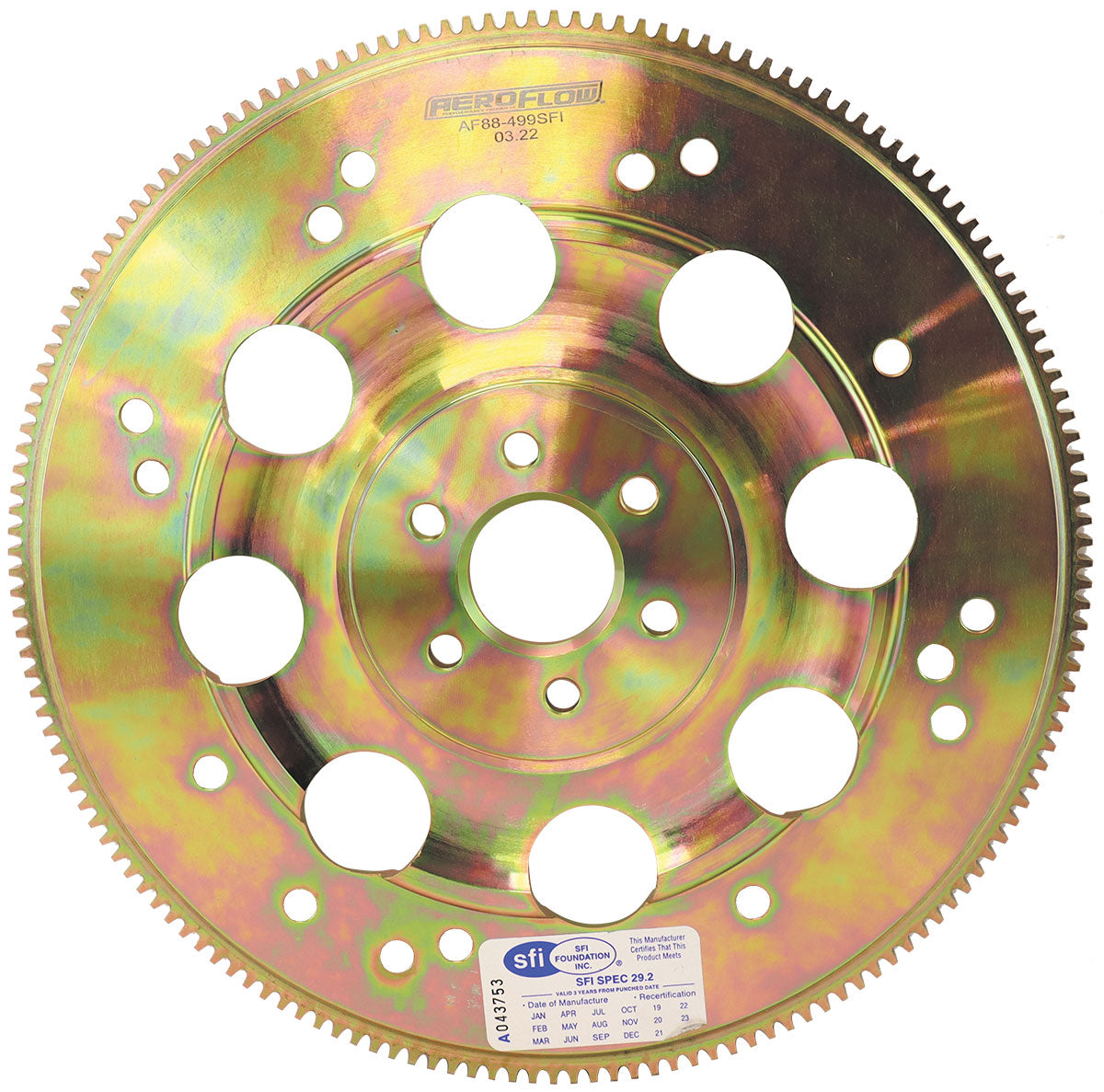 AF88-499SFI - FORD XR6 BA BF FG FLEXPLATE BARRA BTA & ZF CONVERT NEUTRAL