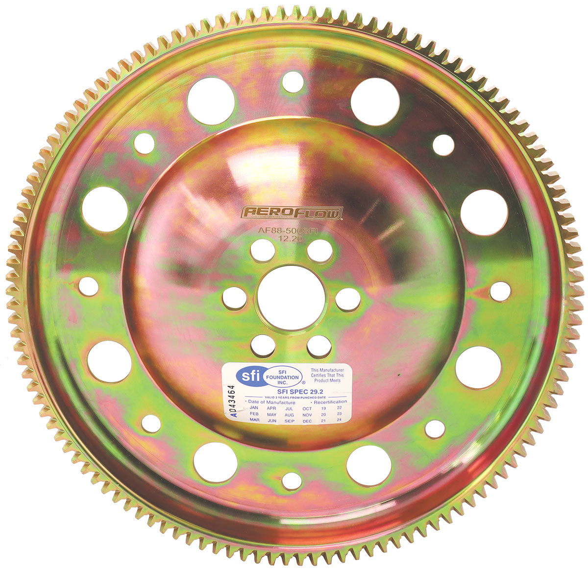 AF88-500SFI - Nissan RB30 120 Tooth Internal Balance Billet Flexplate - SFI Approved