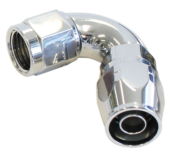 AF884-12 - ELITE 120 DEG -12AN HOSE END ELITE SHOW QUALITY FULL FLOW