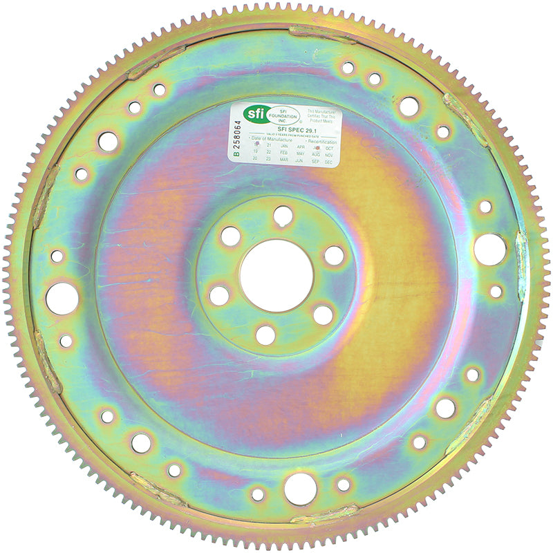 AF89-302-157SFI - FORD 302W 351C 157T EXT BAL C4TRANS FLEXPLATE 28oz H/DUTY SBF Aeroflow - 89-302-157SFI