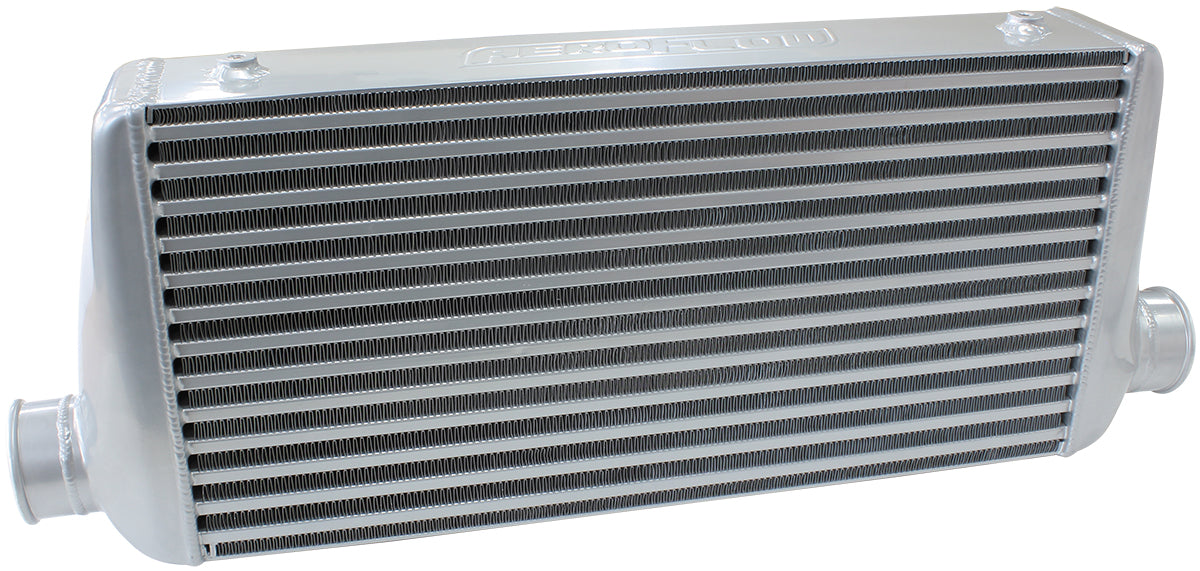 AF90-1009 - 600x300x100mm Race Series Aluminium Intercooler, Silver Powder Coated Finish