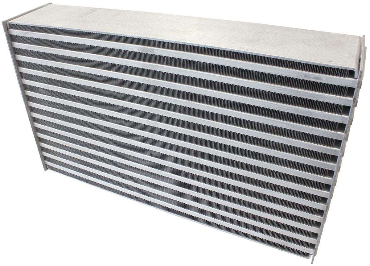 AF90-1103 - Race Series Intercooler 500 x 300 x 100mm CORE only Raw Aluminium, Universal Design