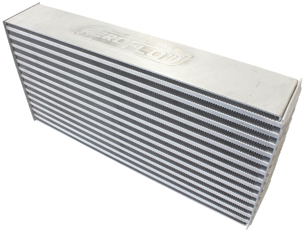 AF90-1109 - Race Series Intercooler 600 x 300 x 100mm CORE only Raw Aluminium, Universal Design