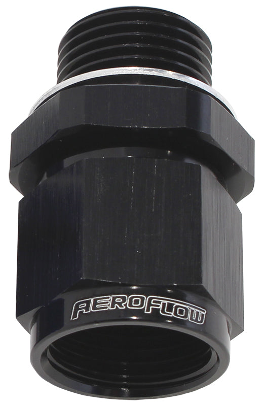 AF906-08-M12BLK - M12 X 1.5 TO -8 FEMALE SWIVEL BLACK WASHER SEAL
