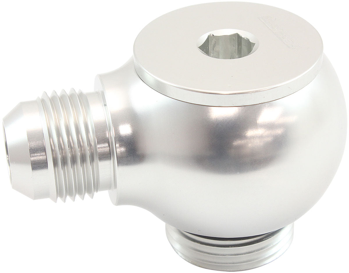 AF909-10-12S - SLIMLINE -12ORB TO -10AN 90DEGFOR USE IN TIGHT RADIUS AREA