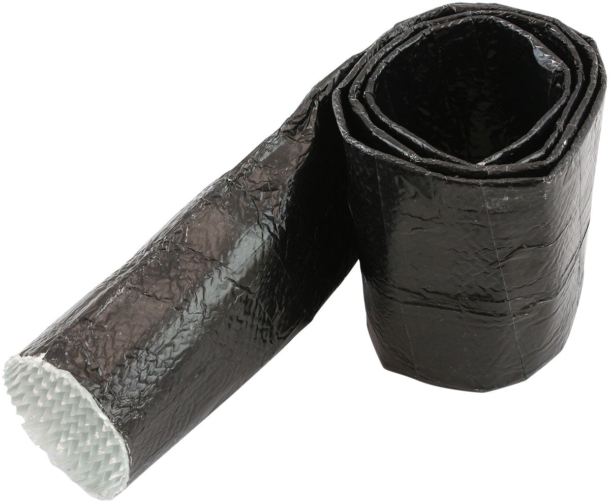 AF91-5003BLK - ALUMINISED SLEEVE 1-5/8-2" BLACK FINISH 1 meter / 3 ft