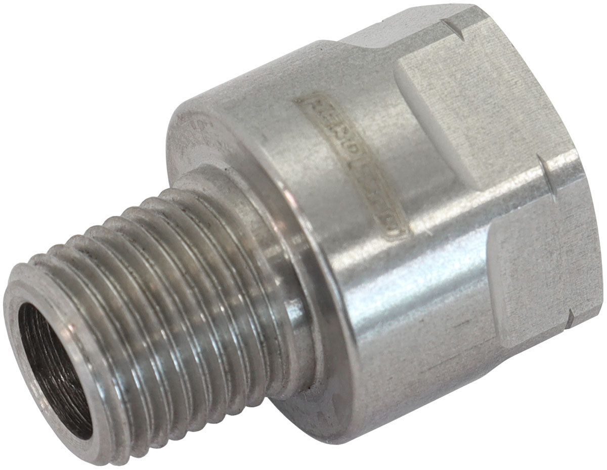 AF912-M10-02SS - M10X1.0 PIPE REDUCER TO MALE 1/8" BSP STAINLESS STEEL BOSCH