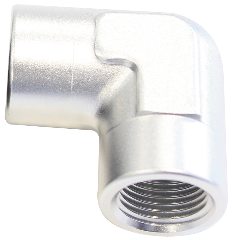 AF913-02S - 90 Deg Female - Female Elbow 1/8 NPT Silver