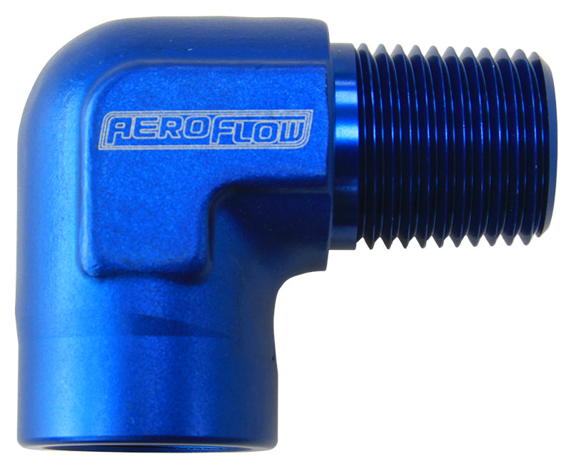 AF914-16 - 90 DEG FEMALE TO MALE 1" NPT BLUE