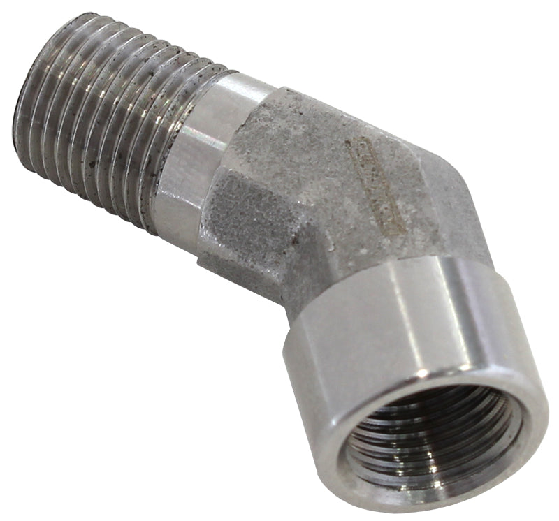 AF915-02SS - 45 Deg Female - Male Elbow 1/8NPT STAINLESS STEEL