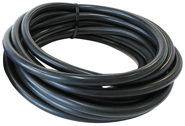 AF9231-016-5 - Silicone Vacuum Hose Black I.D5/32" 4mm, Wall 2.5mm, 5 Foot 1.5m Roll 9231-016-25