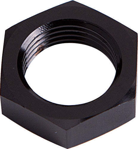 AF924-04BLK - BULKHEAD NUT -4AN BLACK SINGLE NUT